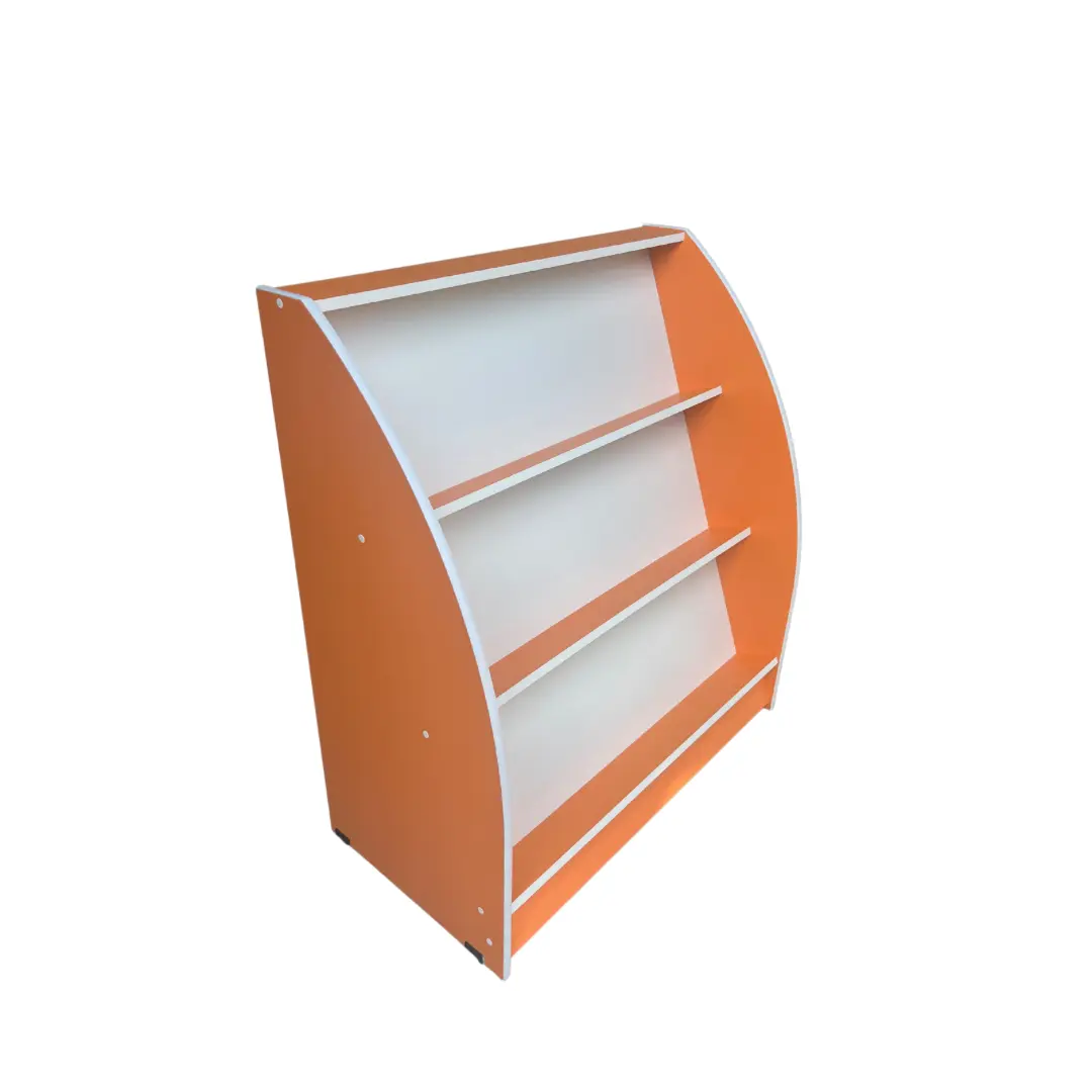 Estante Para Livros E Revistas Laranja
