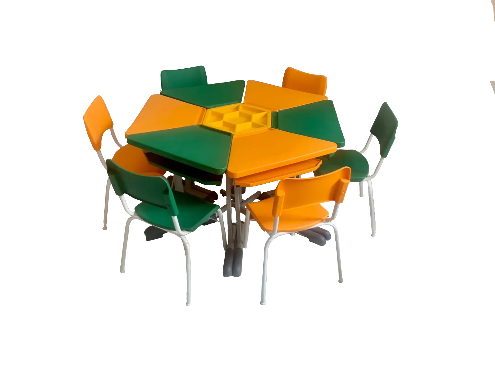 Conjunto Formacao Sextavada Polipropileno