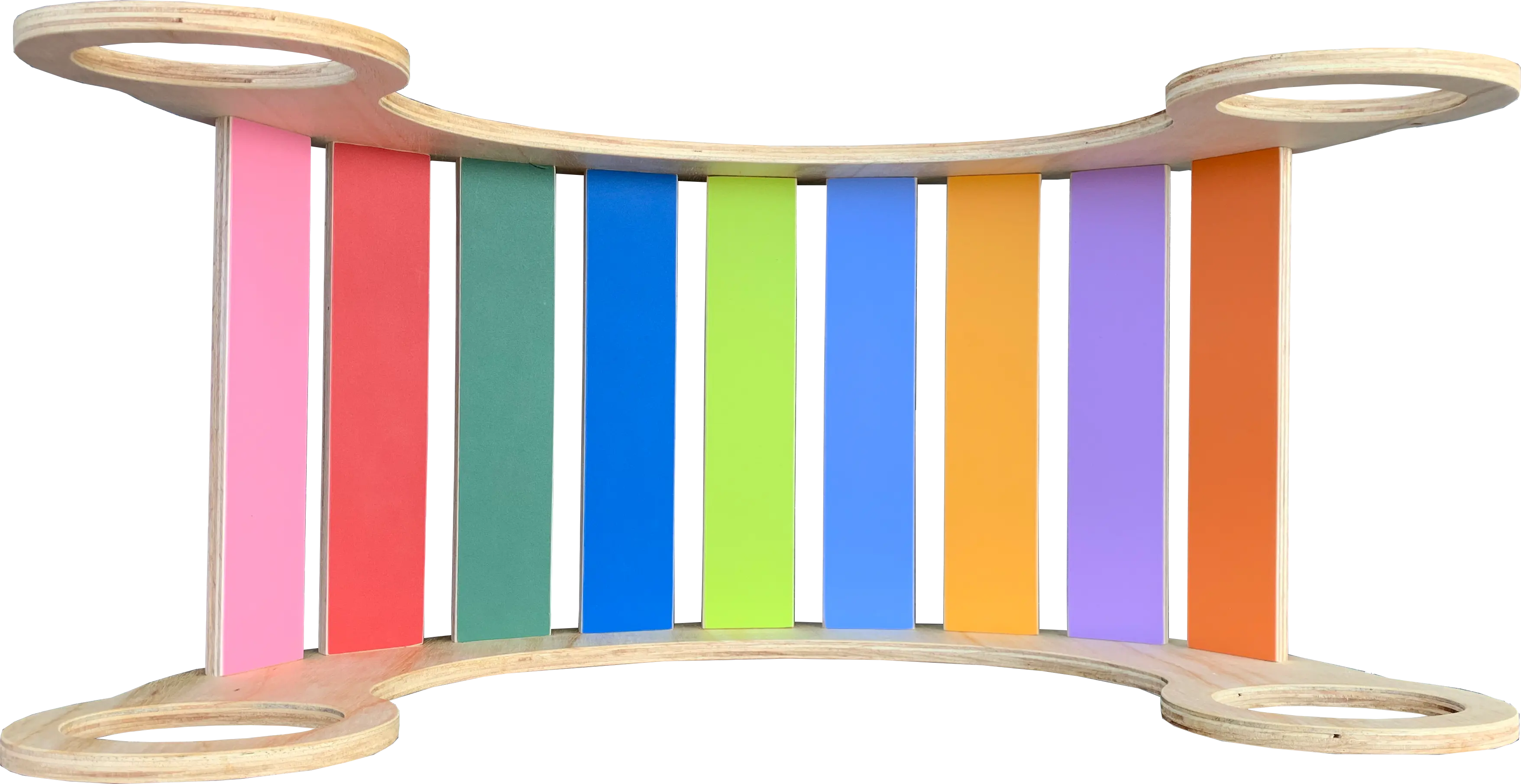 Balanco Montessori De Encaixe Colorido Modelo 1