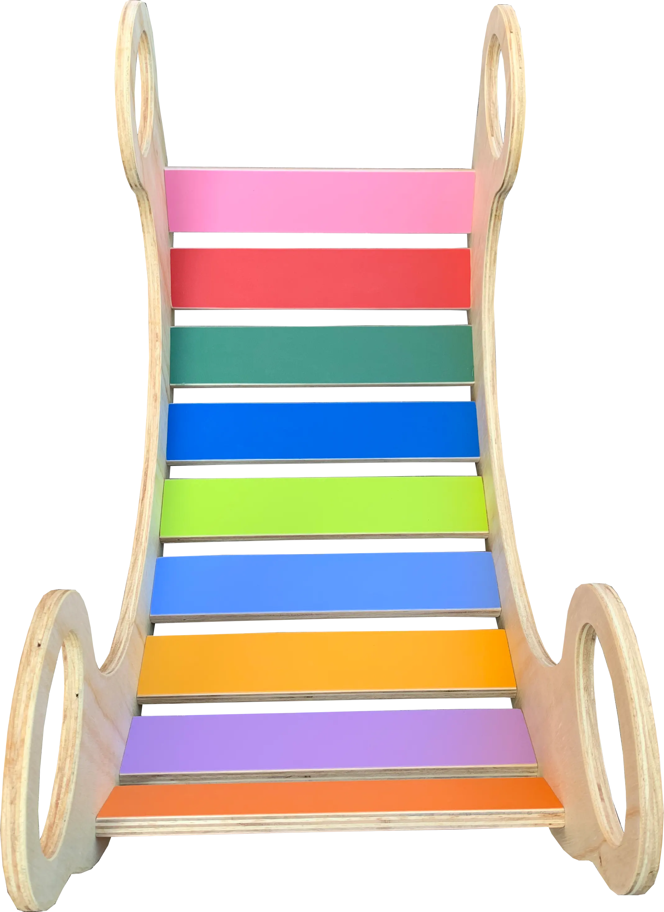 Balanco Montessori De Encaixe Colorido Modelo 2