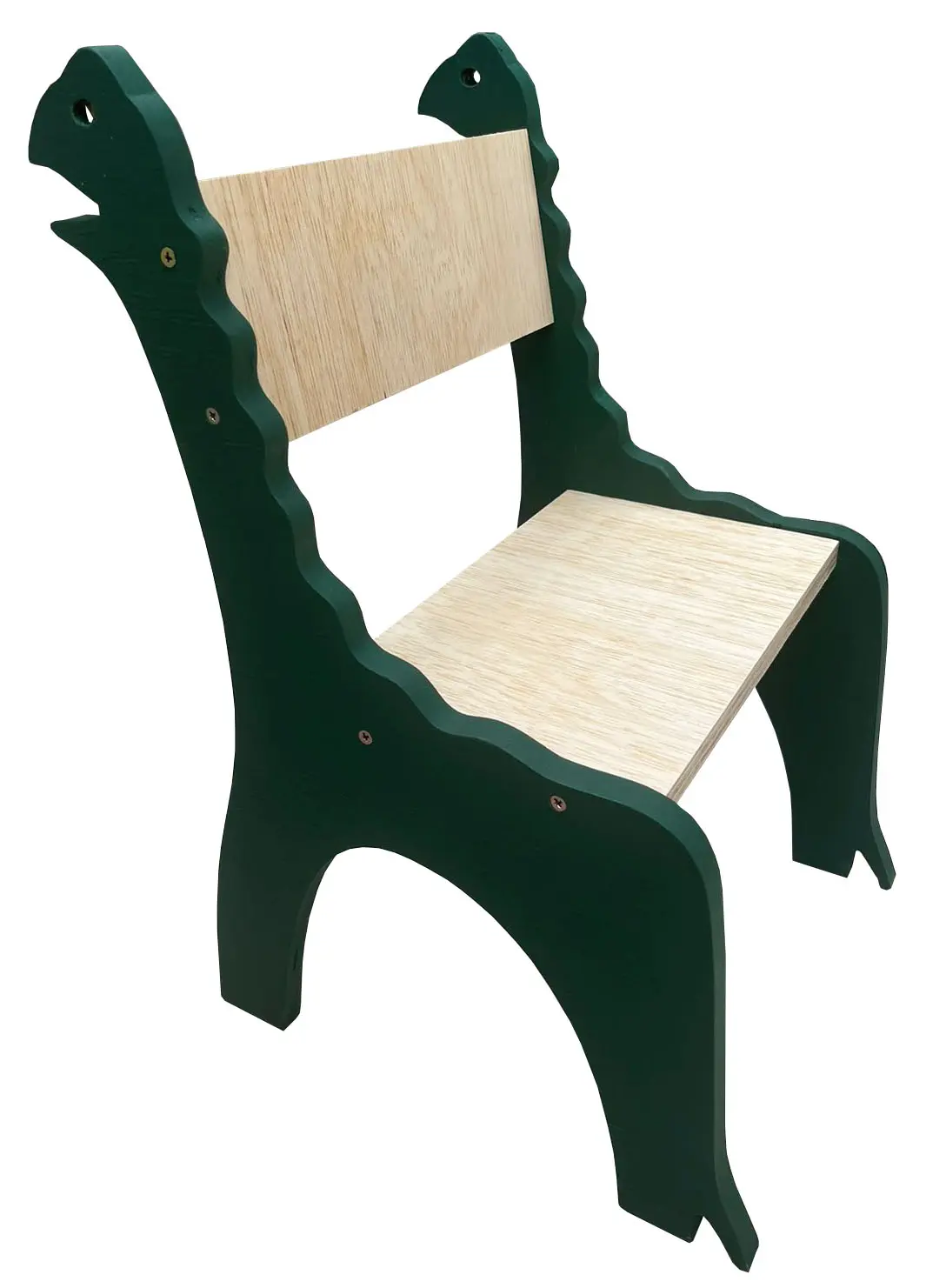 Cadeira Montessori Verde Modelo 1
