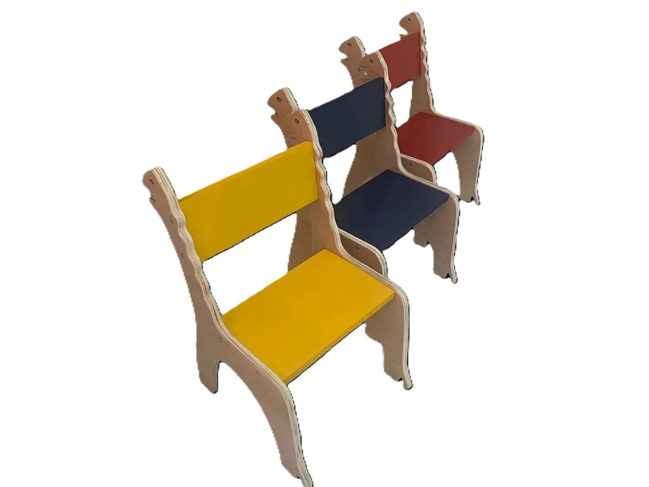 Cadeiras Infantis Montessori Coloridas Conjunto 1