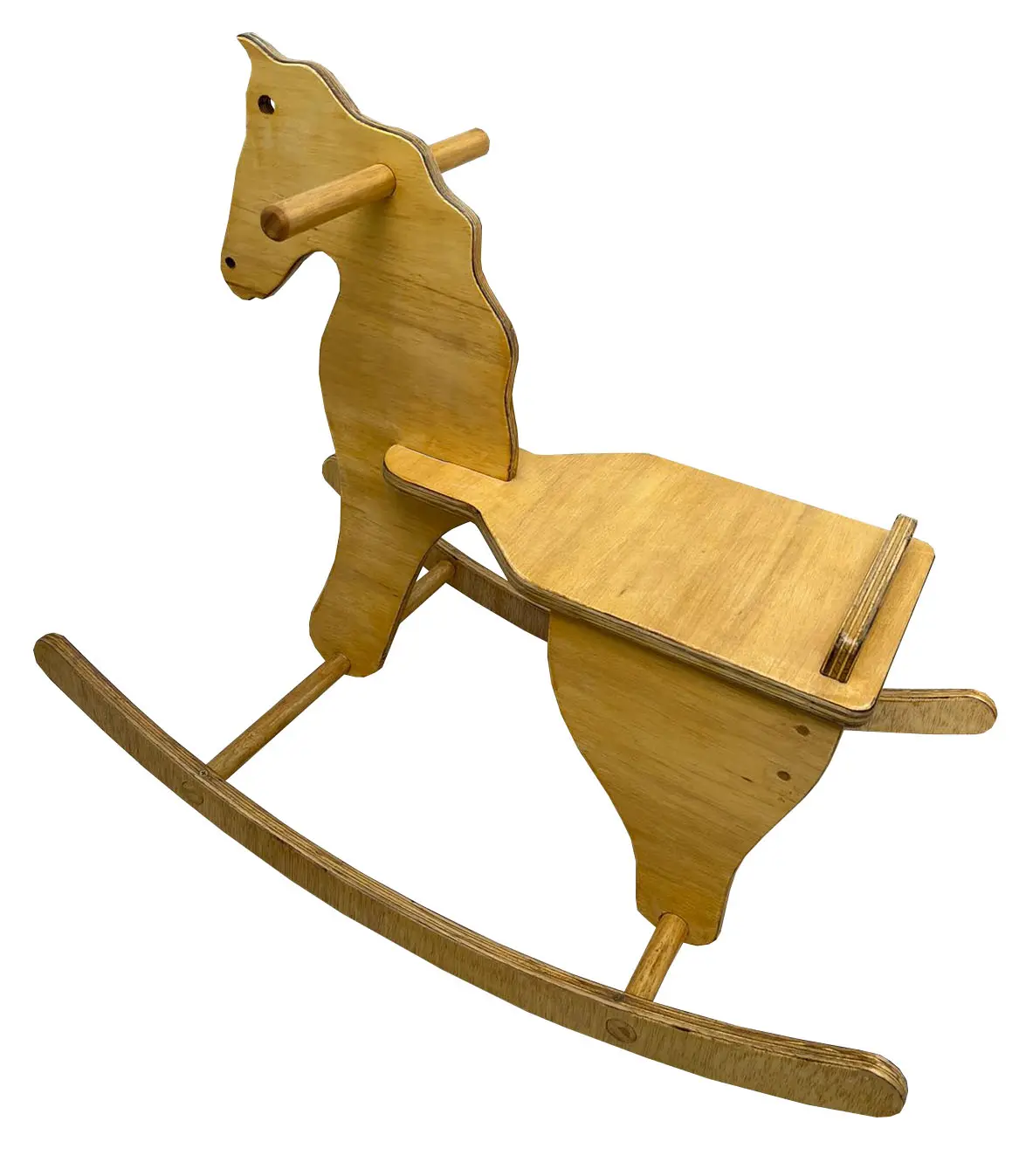 Cavalo De Balanco Montessori Madeira Modelo 3