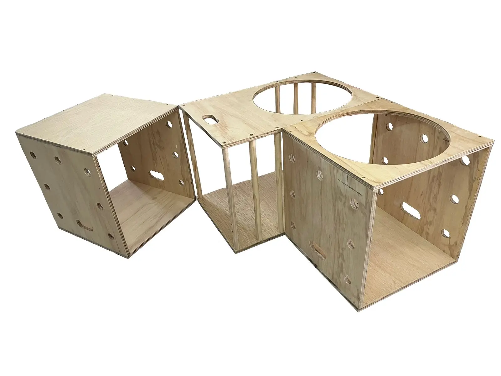 Circuito Montessori Com Cubos Modelo 2