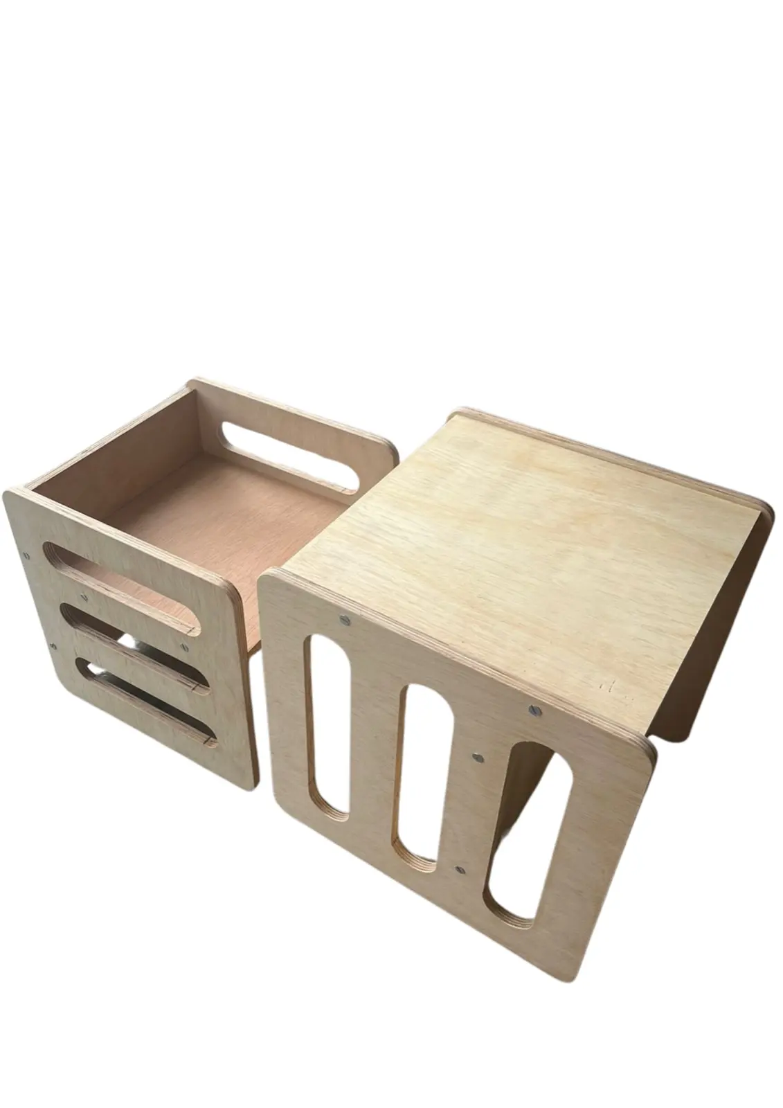Mesa Infantil Montessori Com Banco Modelo 1