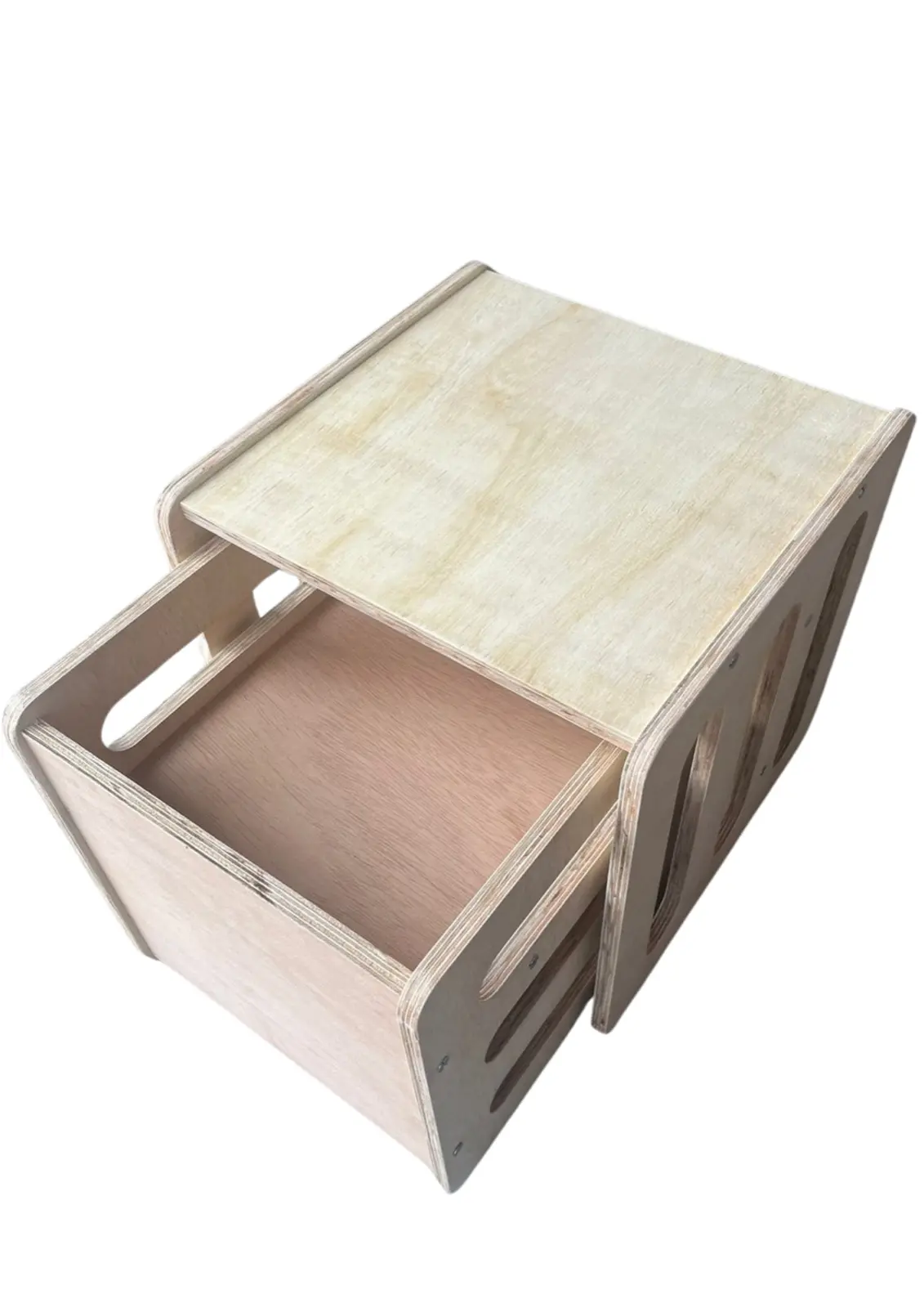 Mesa Infantil Montessori Com Banco Modelo 2