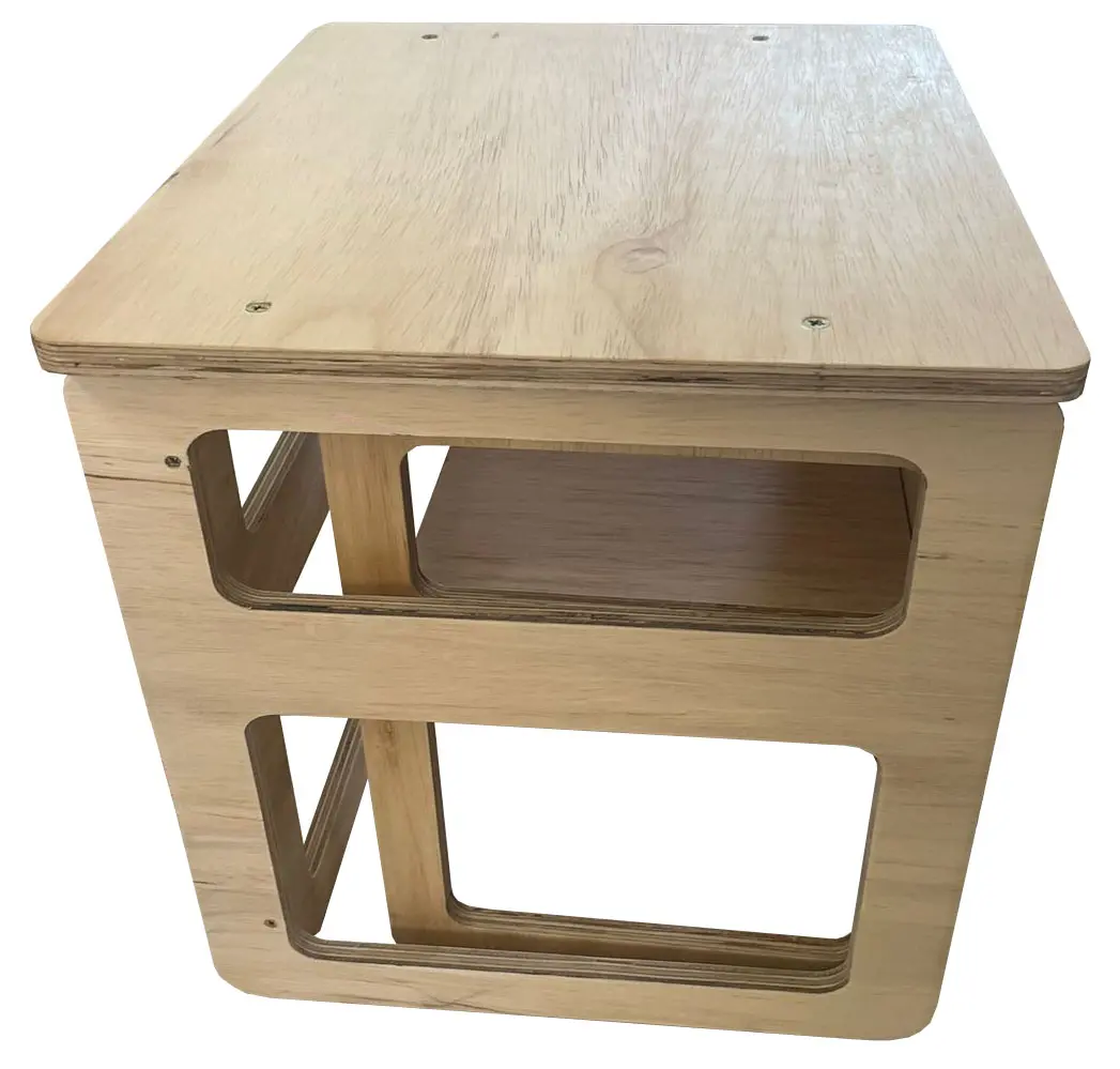 Mesa Montessori Com Cadeira Madeira Modelo 4
