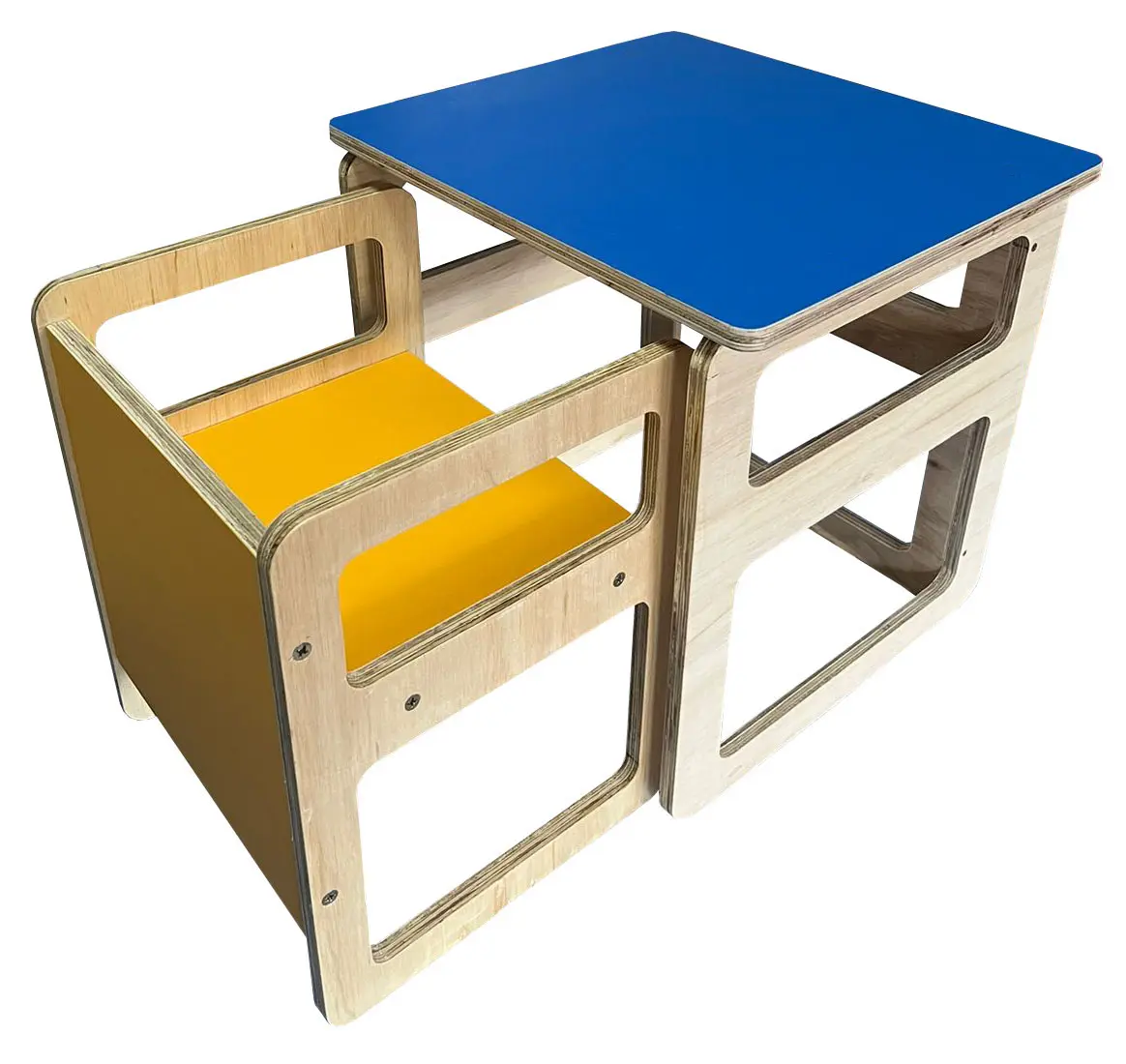 Mesa Montessori Com Cadeira Modelo 4