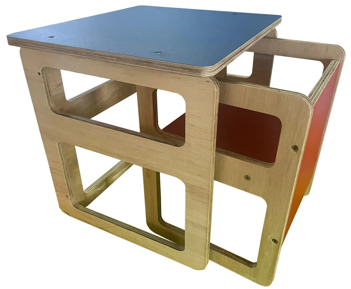 Mesa Montessori Com Cadeira Modelo 5