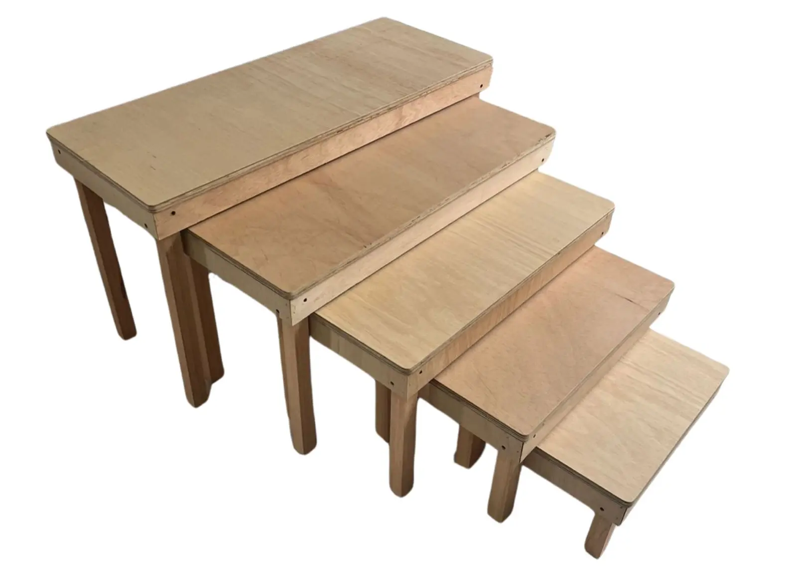 Mesas Infantis Montessori Encaixaveis Conjunto 1