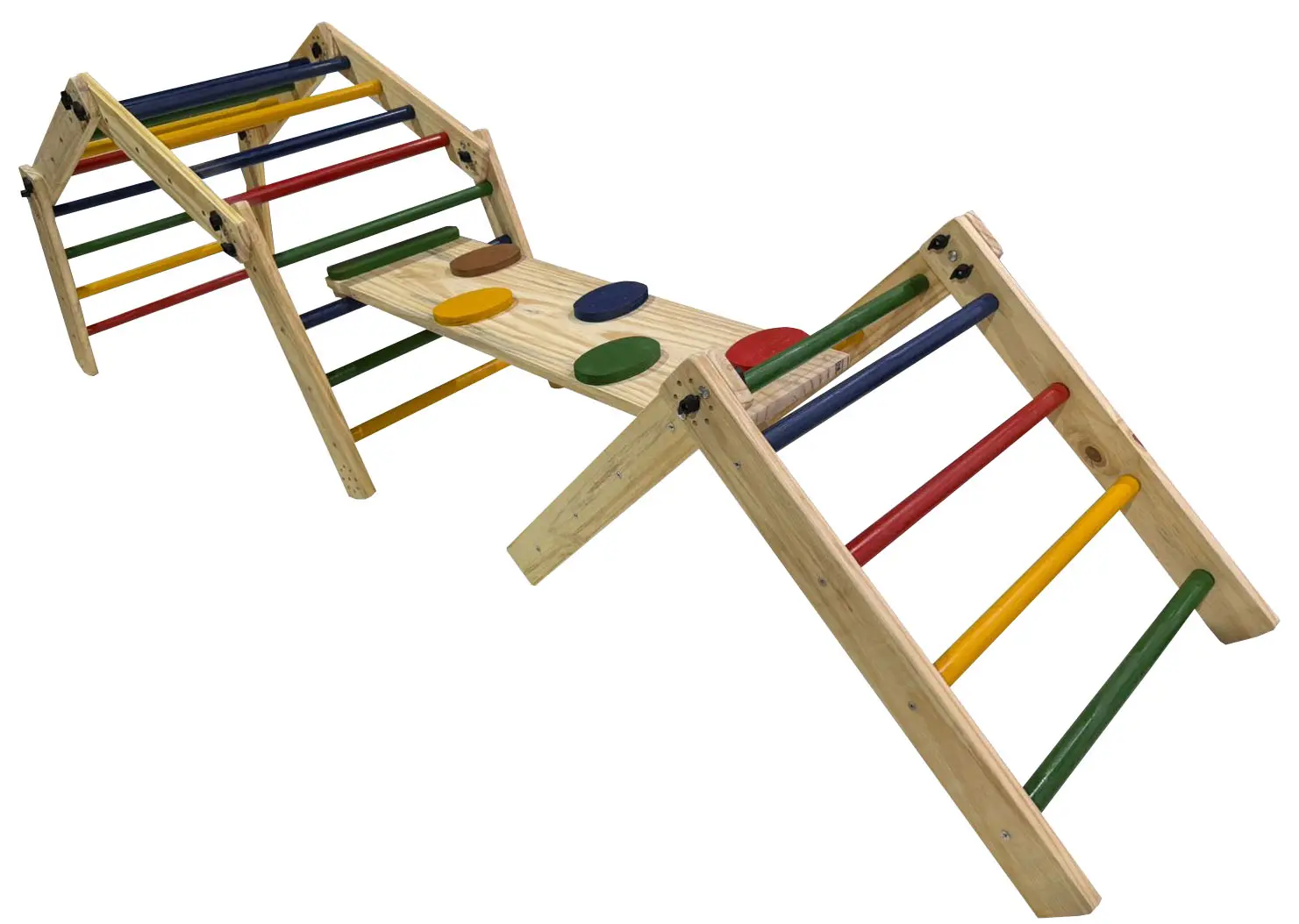 Novo Triangulo Duplo E Simples Rampa Colorida3