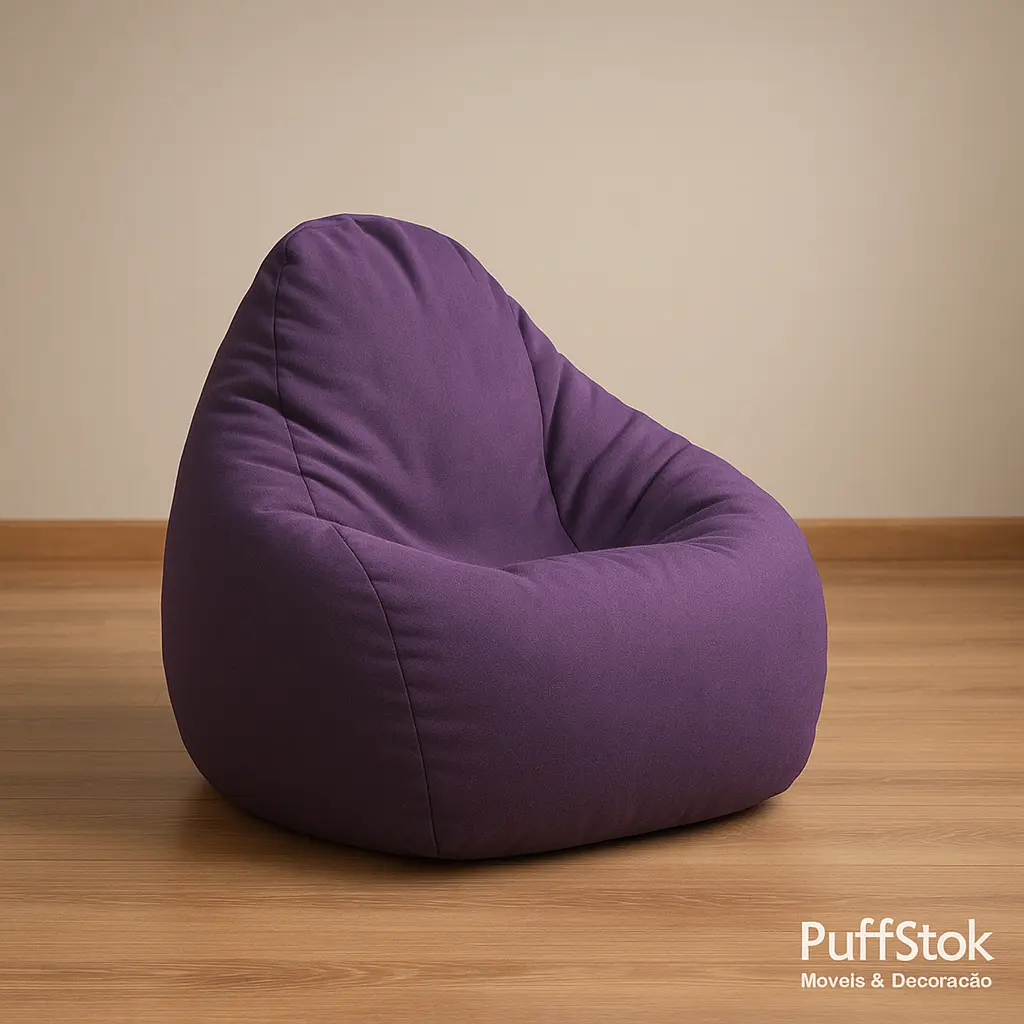 Puff Pera Roxo