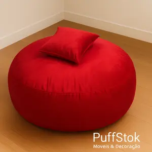 Puff Gigante Vermelho