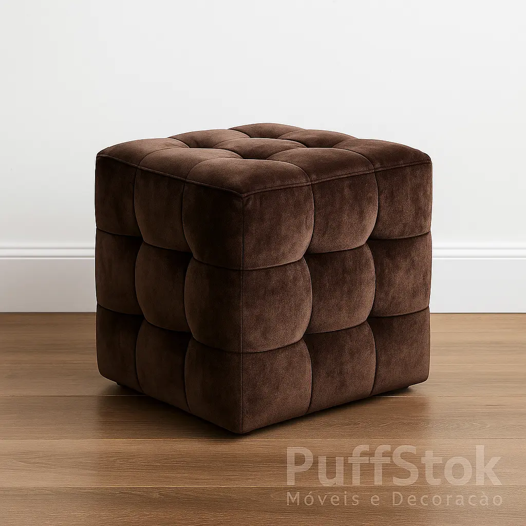 Puff Botone Preto