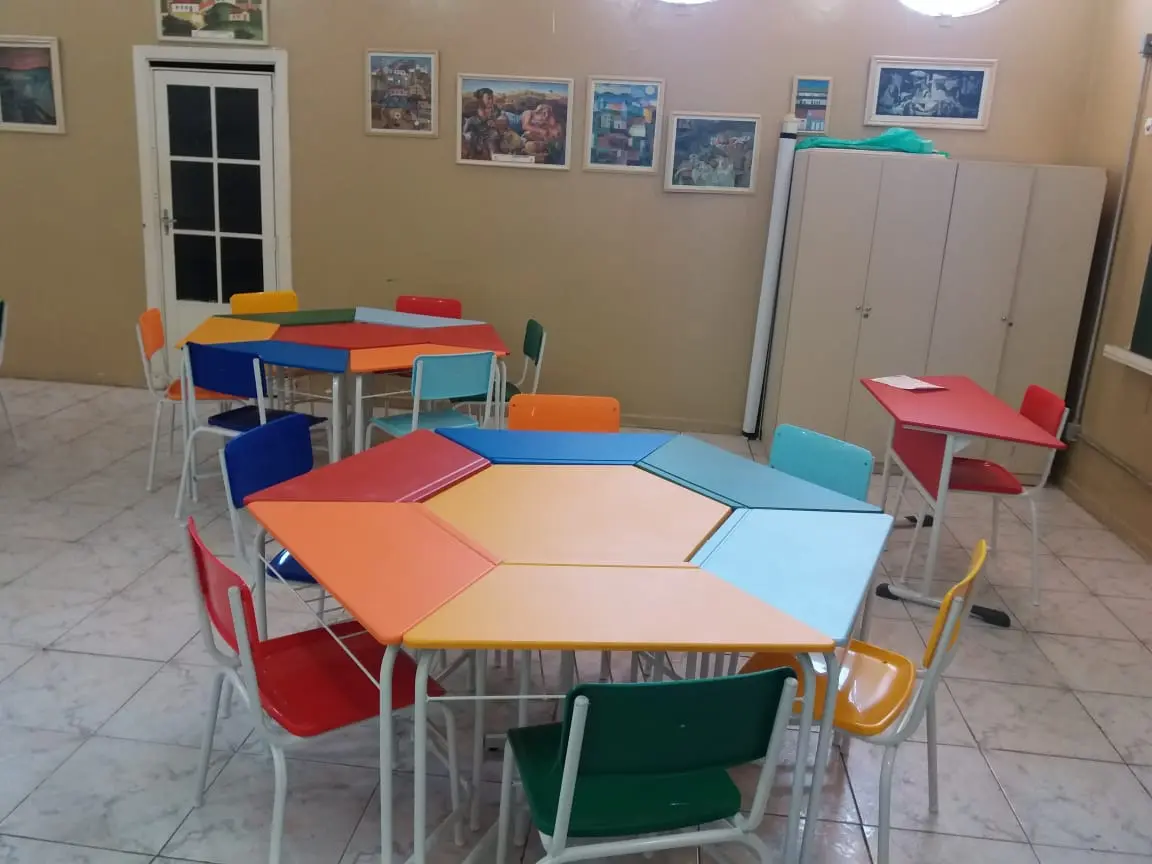 Projeto Sala Infantil Colorida Modelo 4