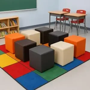 Projetos de Puffs personalizados da PuffStok para decoração moderna e funcional